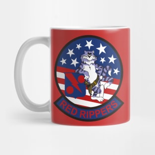 Tomcat Red Rippers Mug